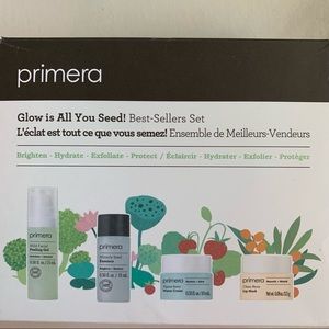 Primera Glow Is All You Seed 4 Piece Set Best Sellers Gel-Cream-Mask-Essence